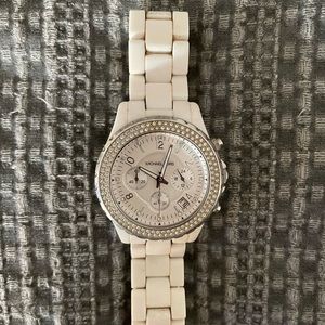 Michael Kors white watch